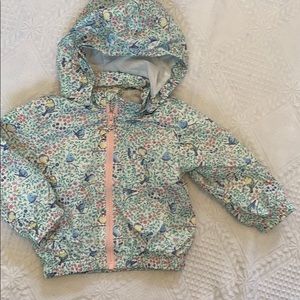 H&M bird + floral jacket